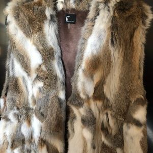 Rabbit Fur Vest